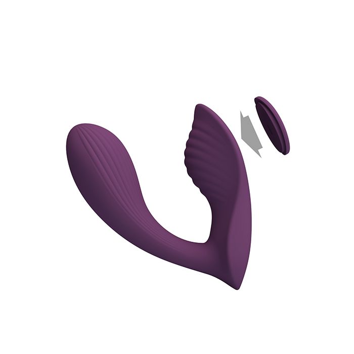 Pretty Love Franz Magnetic App-Controlled Panty Vibe - Purple