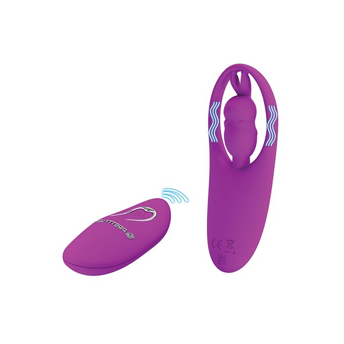 Pretty Love Wild Rabbit Panty Vibe w/Free Panty - Fuchsia