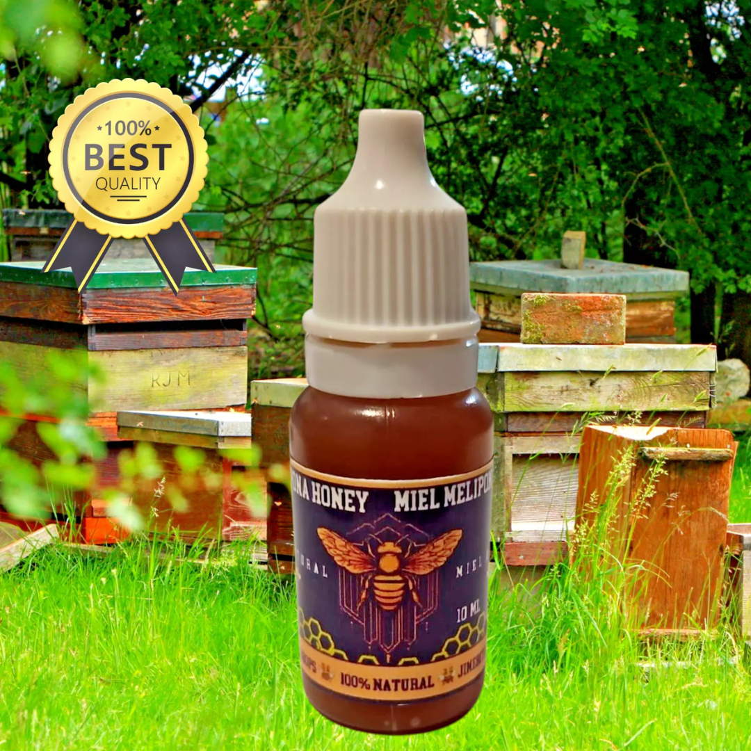 JIMERITO HONEY, MIEL MELIPONA GOTAS, 10ML,100% PURE ORIGINAL HONEY FROM MEXICO!