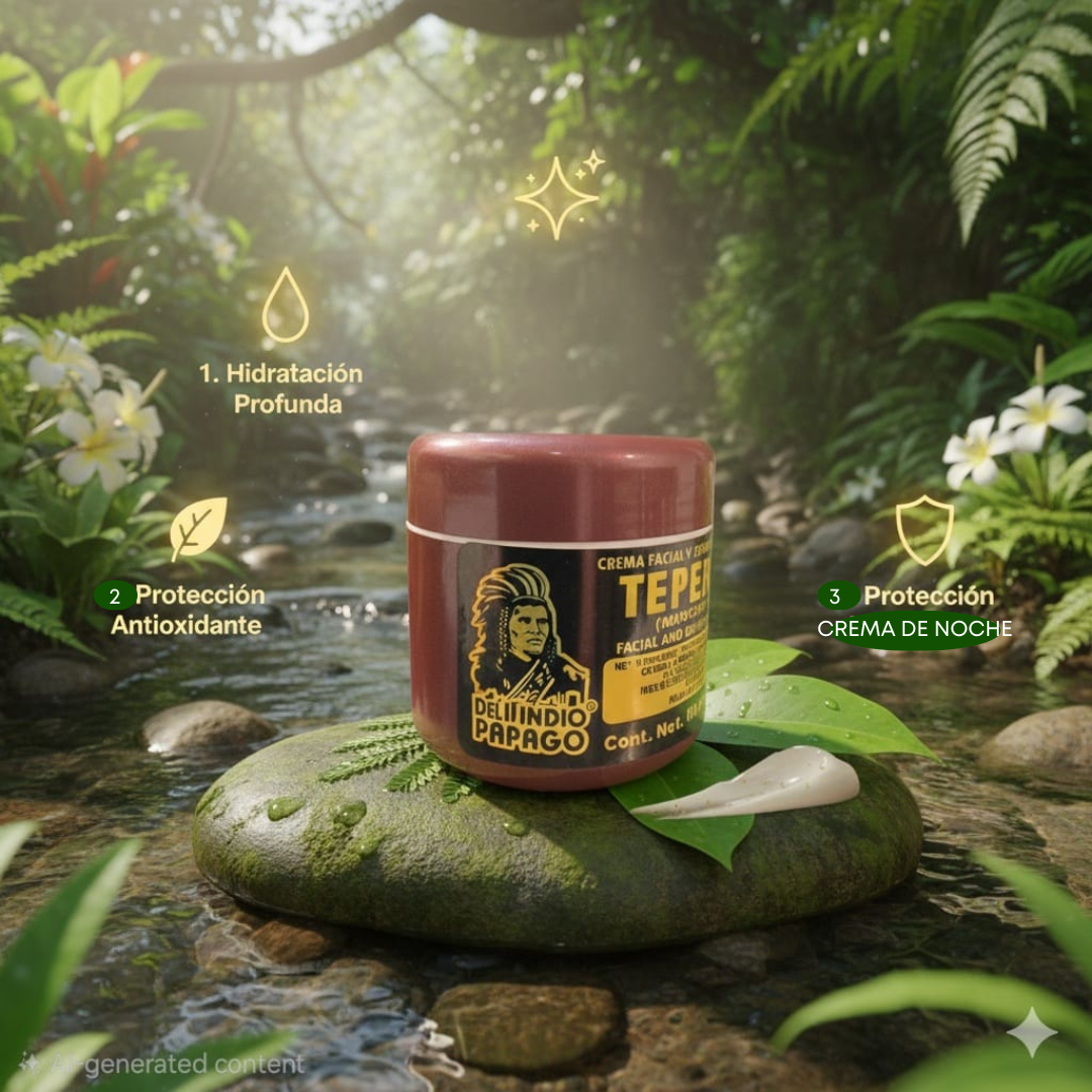 crema de tepezcohuite del indio papago