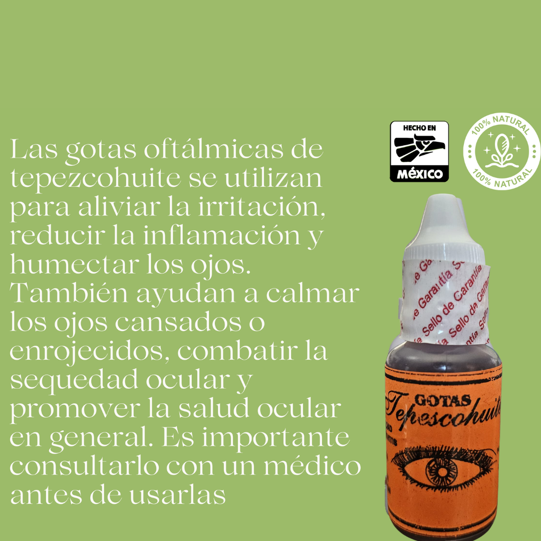 Gotas De Tepezcohuite