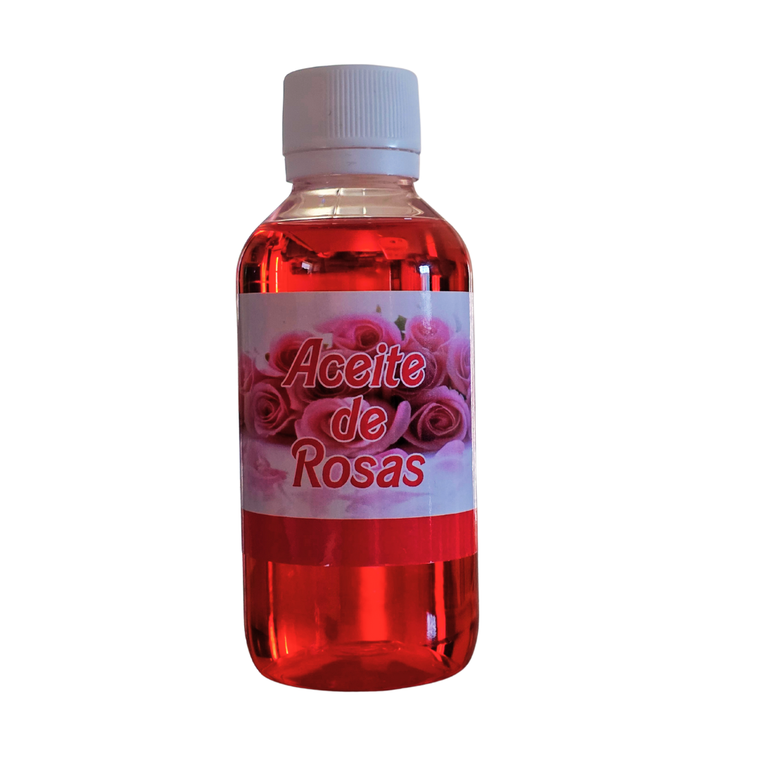 Aceite de Rosas 100% Natural 120ml 4oz Rose Oil