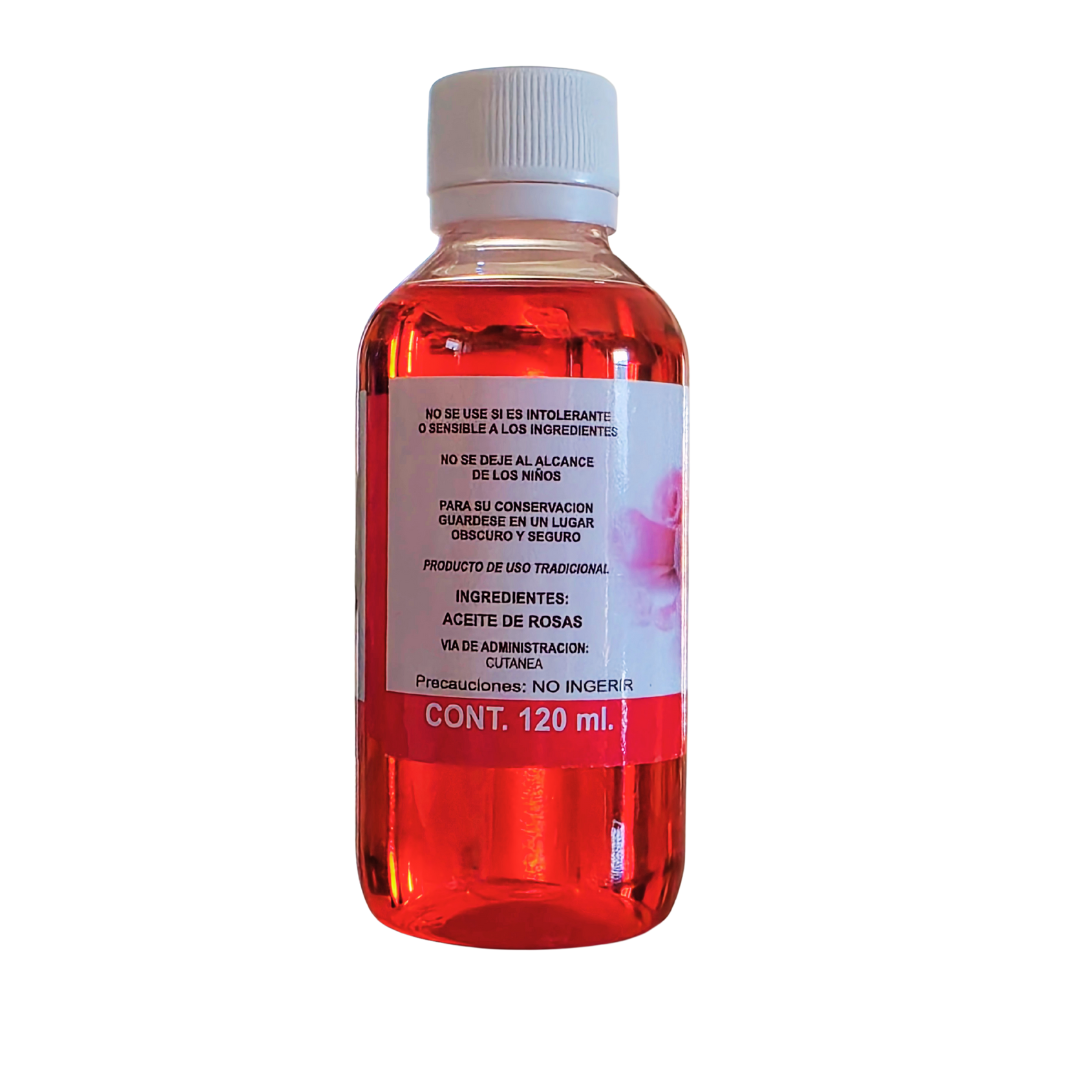 Aceite de Rosas 100% Natural 120ml 4oz Rose Oil