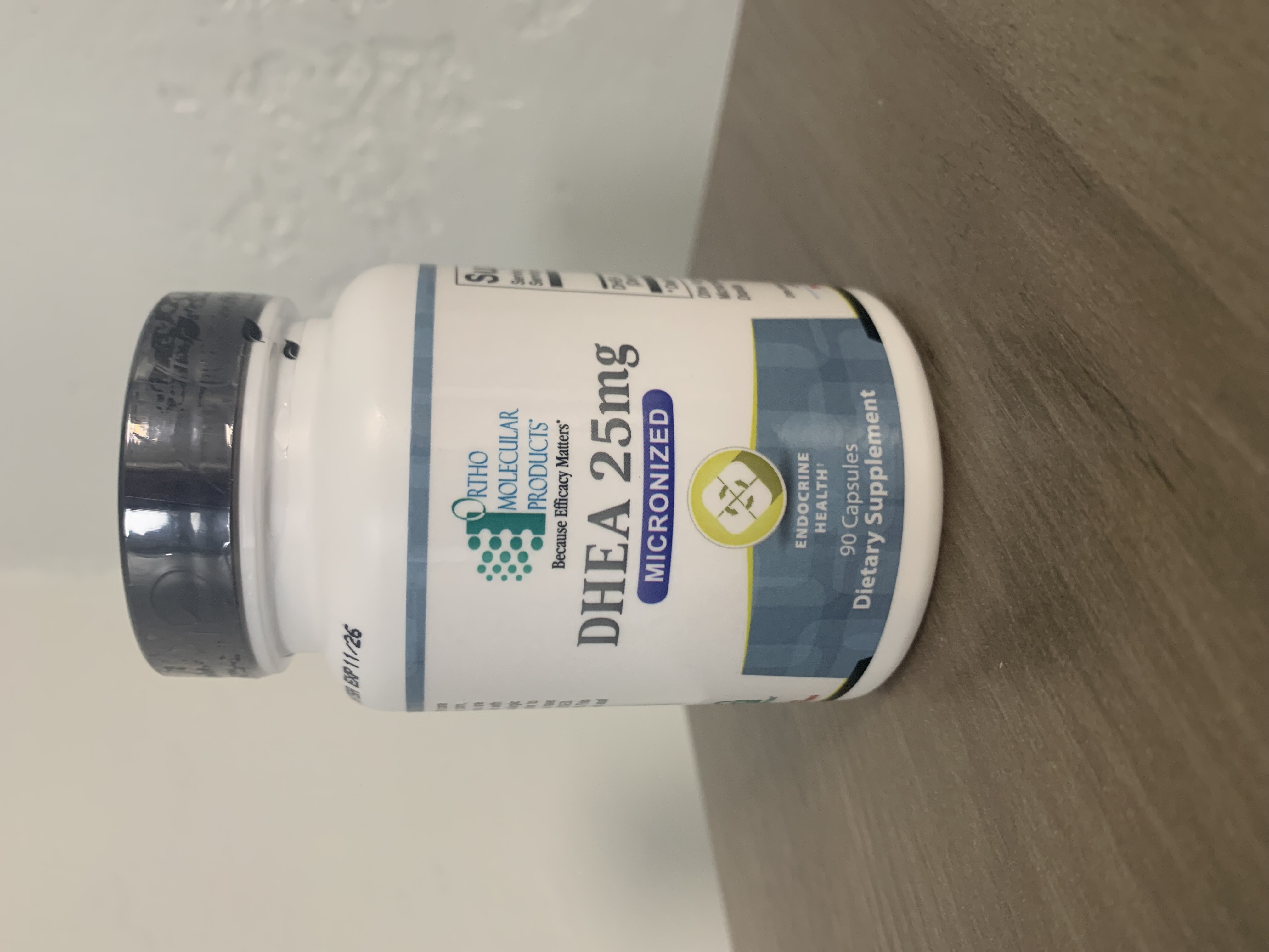 DHEA 25 mg Micronized - Formulated for Endocrine Health