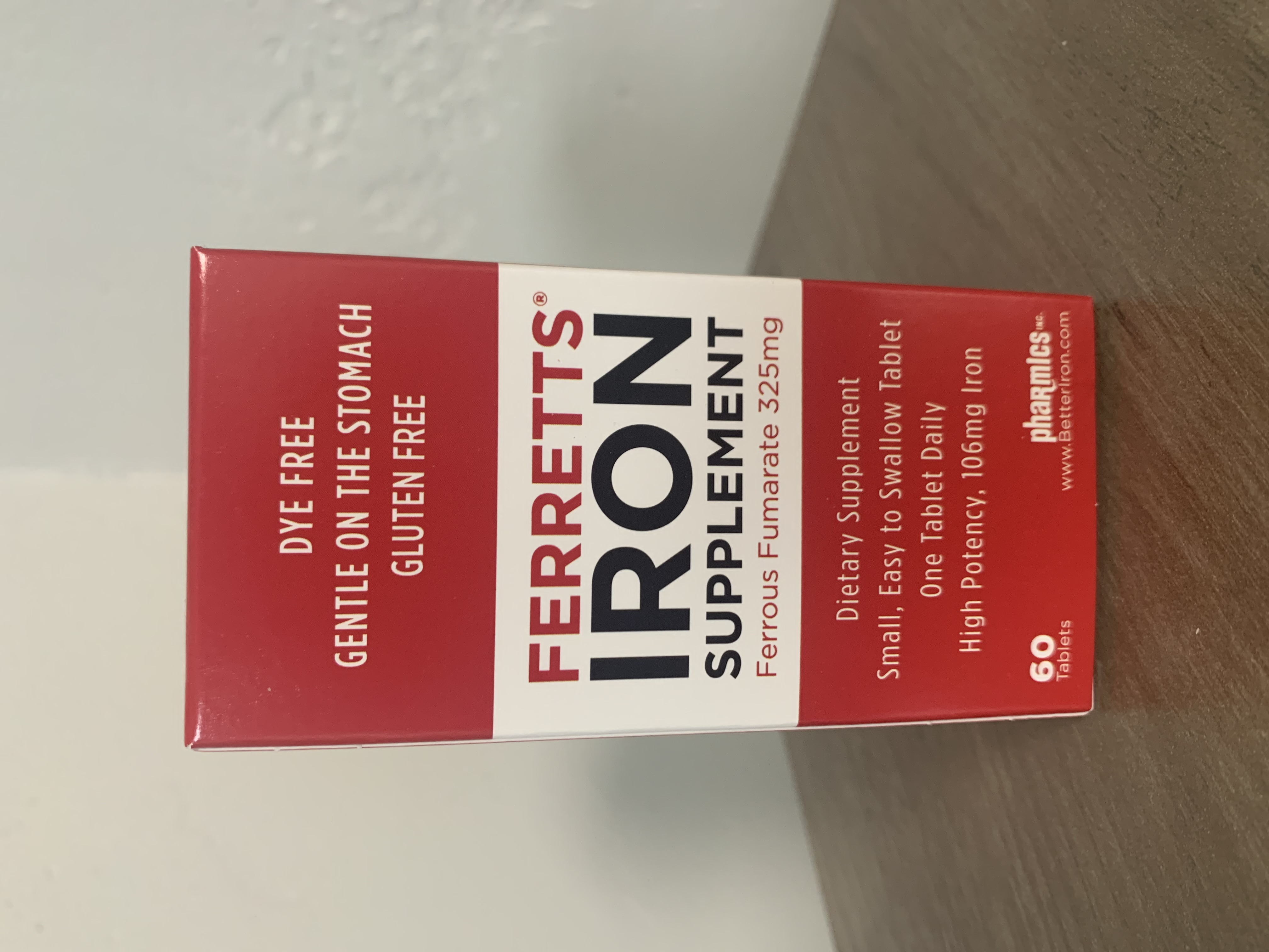 Ferretts Iron - Ferrous Fumarate 325 mg