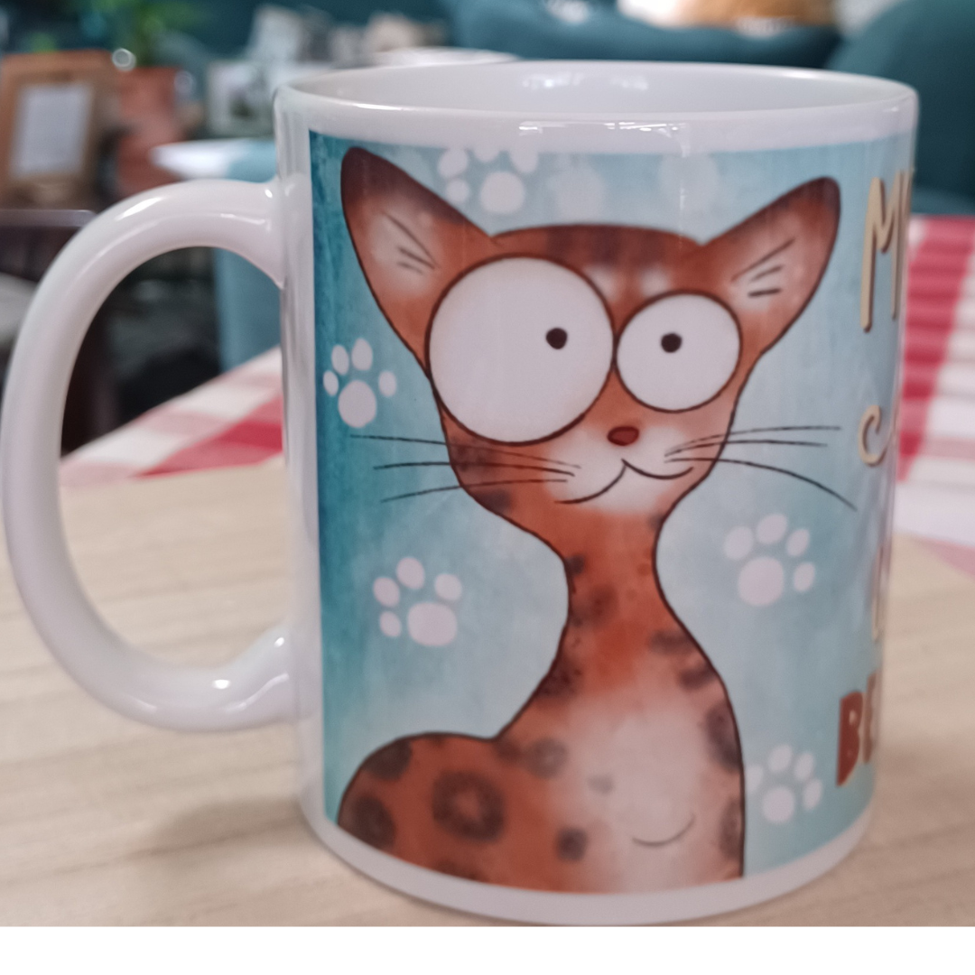 Cat Lover’s Mug – Bengal Cat Design | 11 oz & 15 oz 