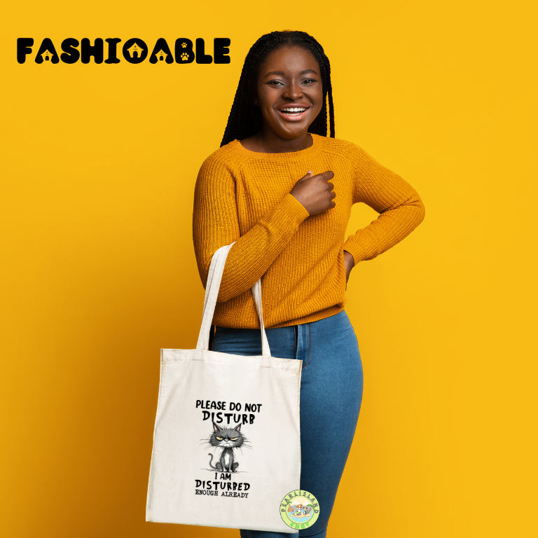 Funny Cat Theme Tote