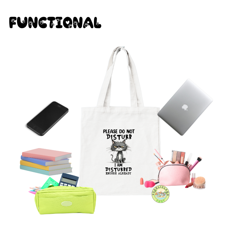 Funny Cat Theme Tote