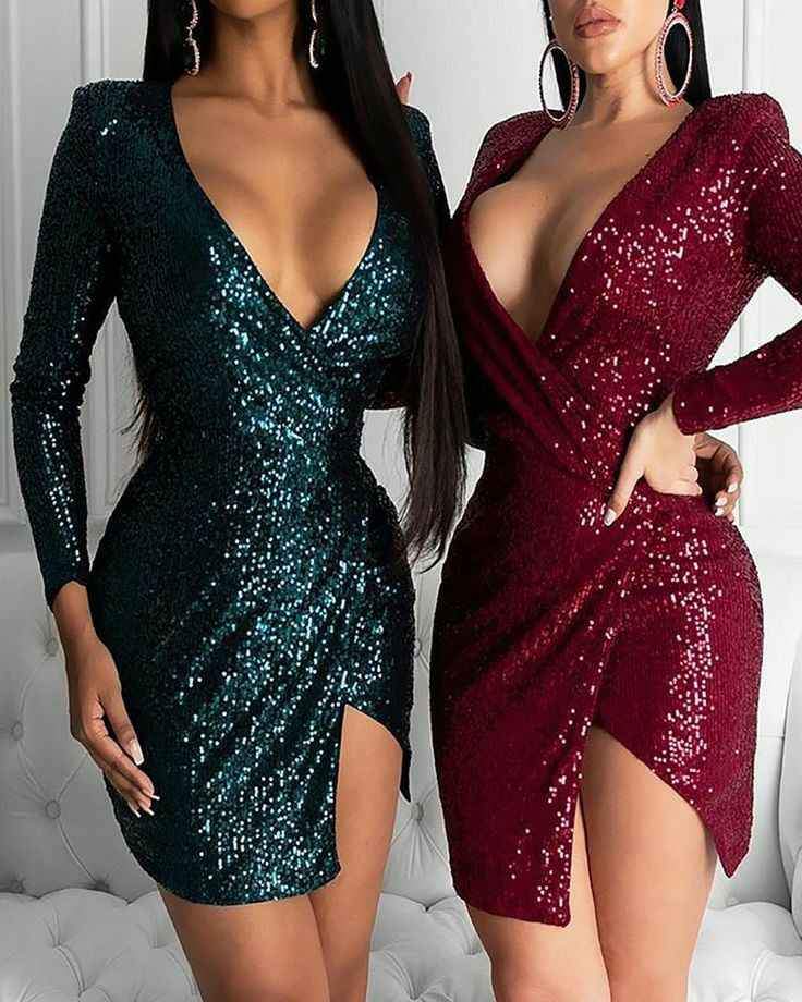 Vestidos de fiesta con lentejuelas