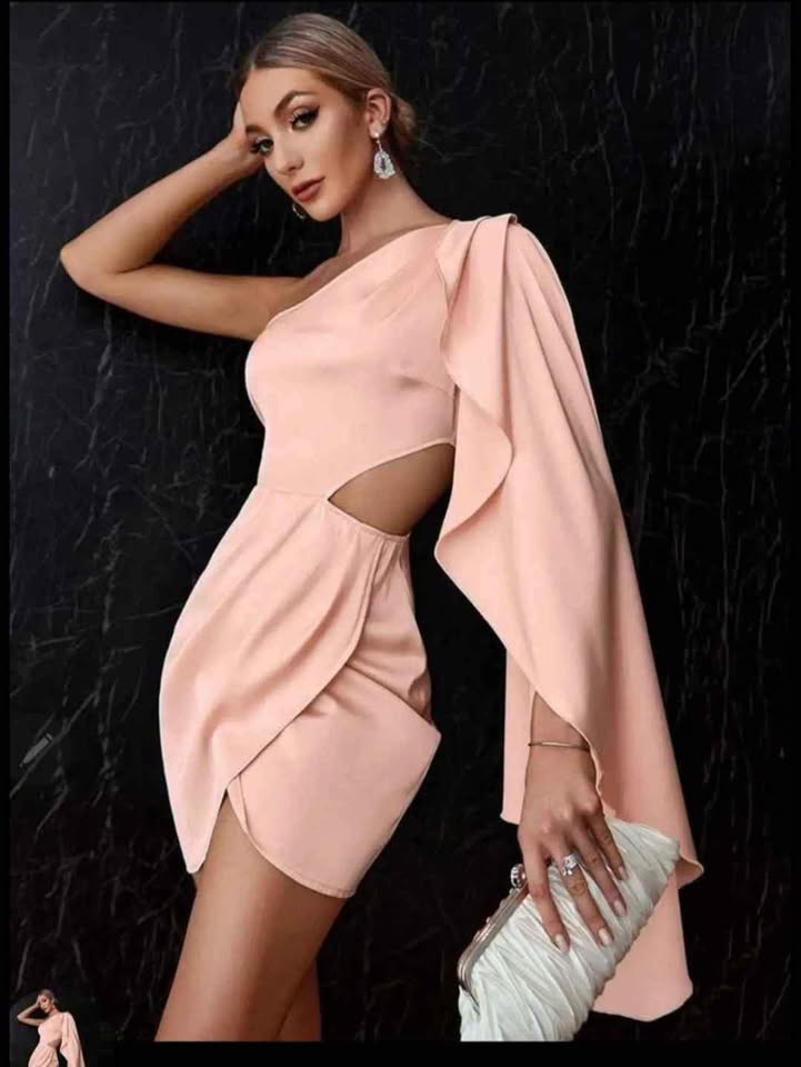 Vestido de fiesta rosa