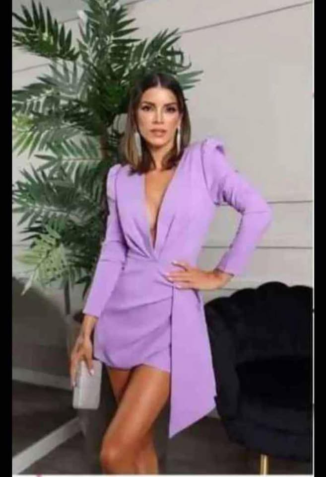 Vestido morado