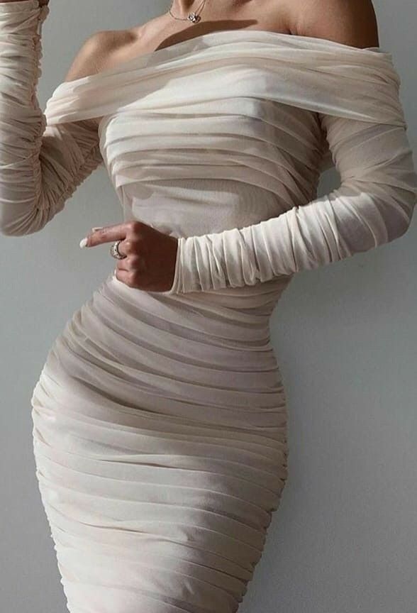 Vestido elegante off-shoulder