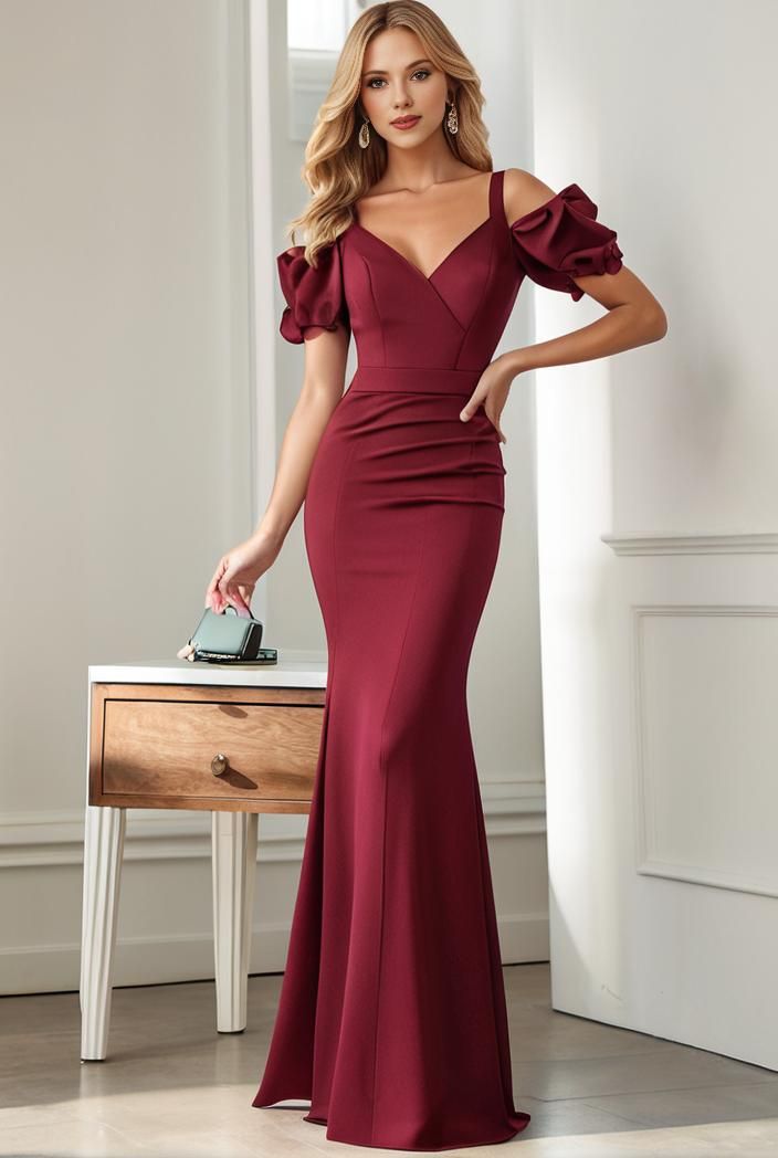Vestido largo elegante