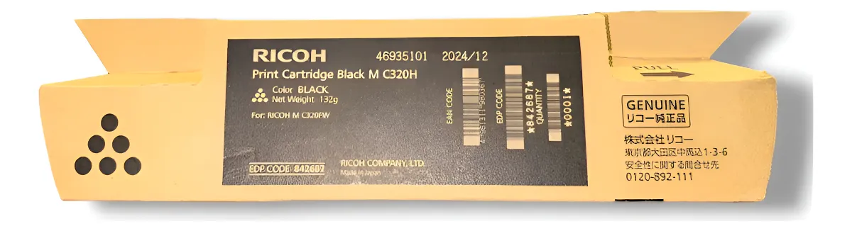Toner Ricoh Original Imc320 Im C320 Imc 320 