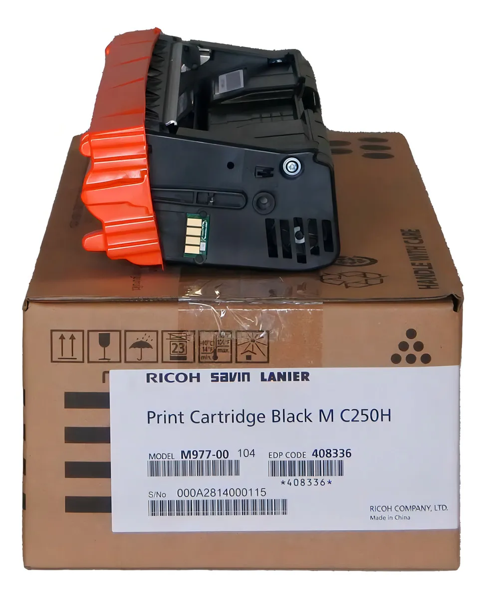 Tóner Ricoh M C250h Color Negro Original Negro
