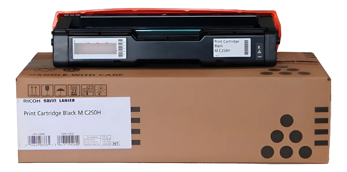 Tóner Ricoh M C250h Color Negro Original Negro