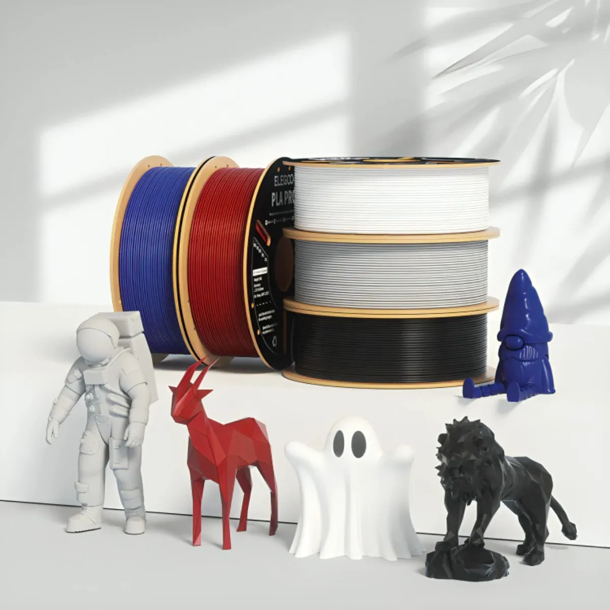 Elegoo 1kg Pla Filamento para Impresora 3d 1.75mm Color Azul Oscuro