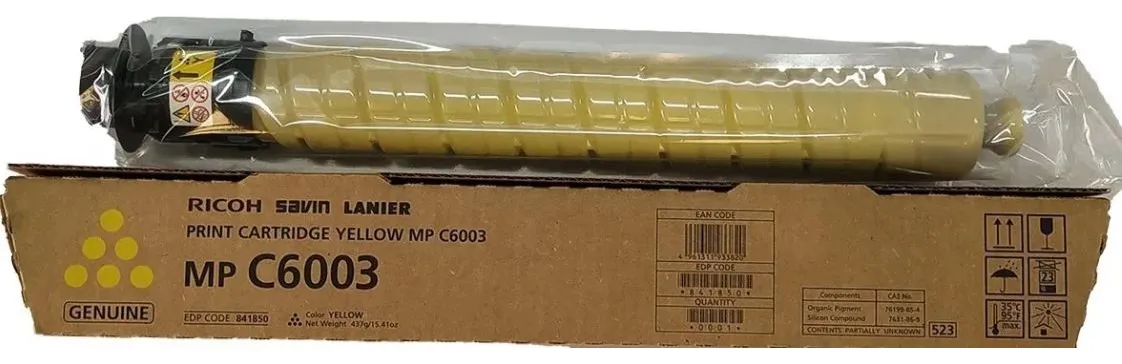 Toner Ricoh Original Mpc4503/6003 Amarillo Amarillo