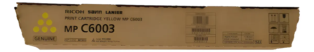 Toner Ricoh Original Mpc4503/6003 Amarillo Amarillo