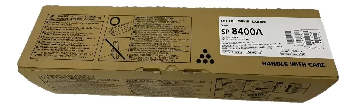 Toner Original Ricoh Sp8400dn 8400dn Sp8400 821276 Negro