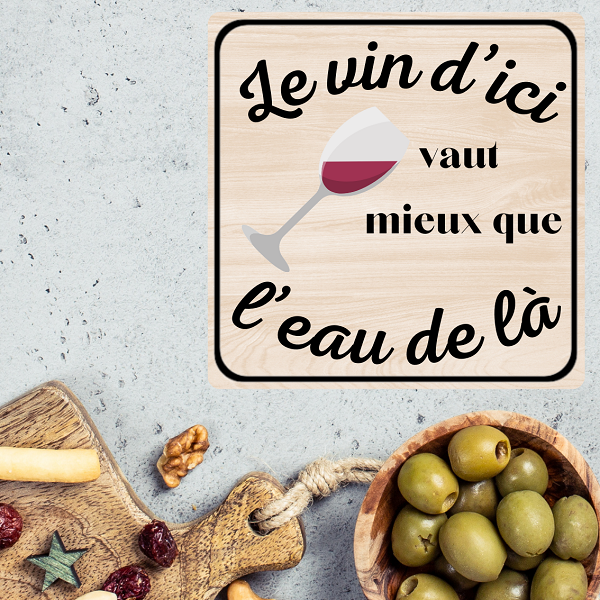 Dessous de verre thème apéritif