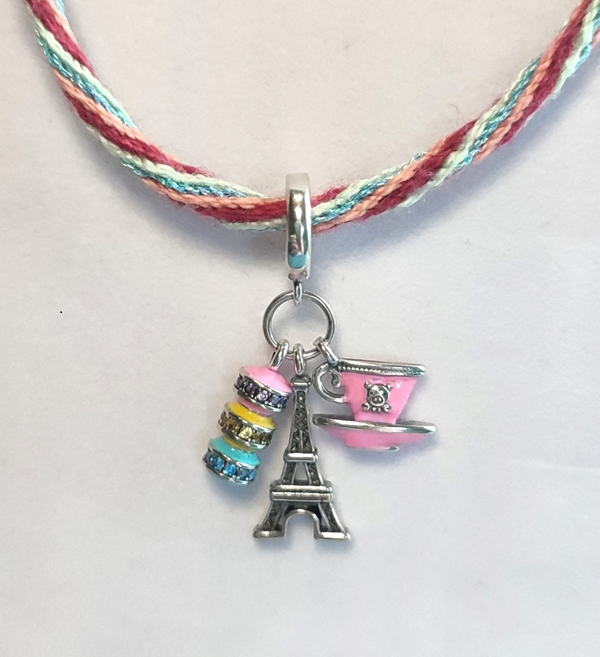 Charm en argent tour Effeil