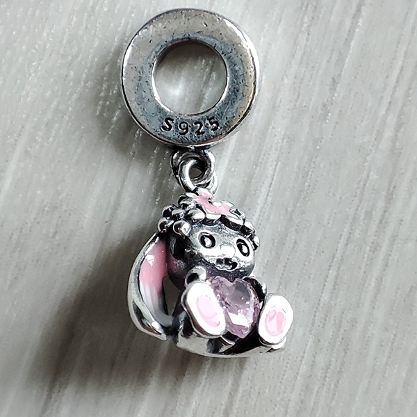Charm en argent lapin