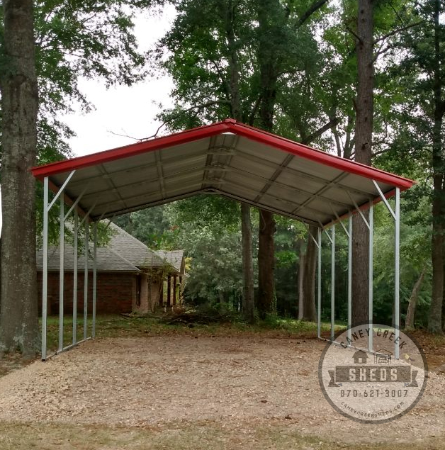 Standard Metal Carport – Durable Steel Vehicle Protection