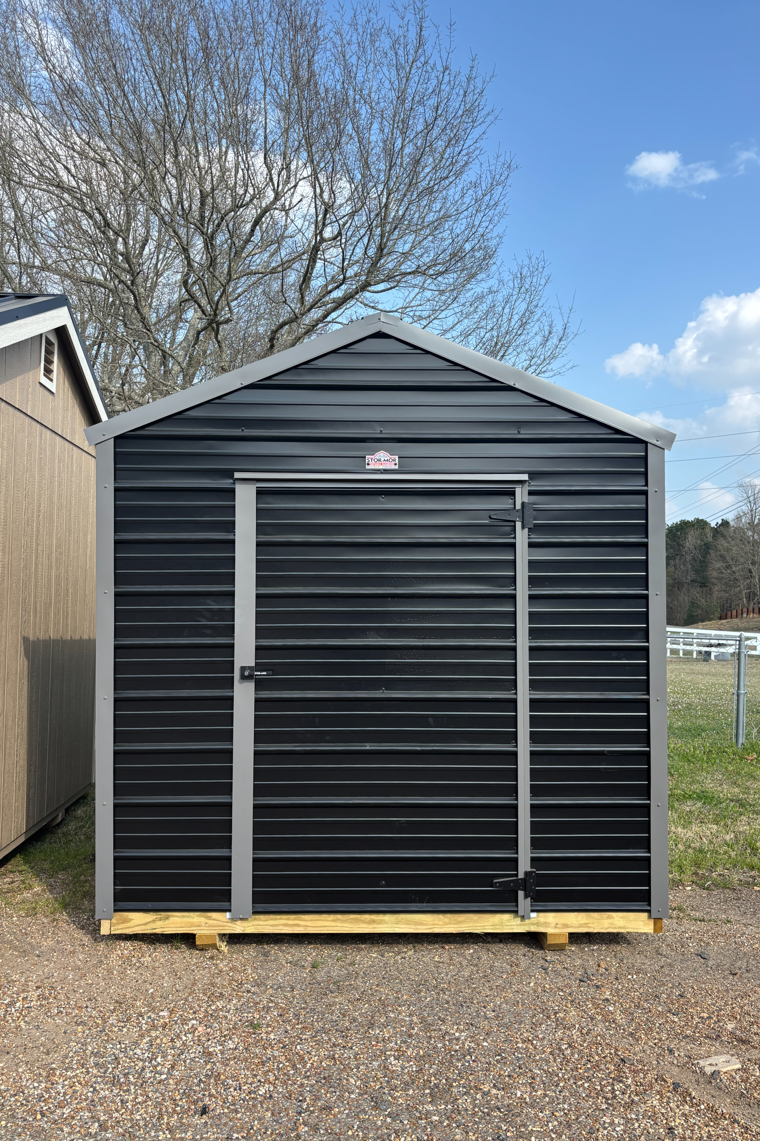 8x12 Metal Utility Shed
