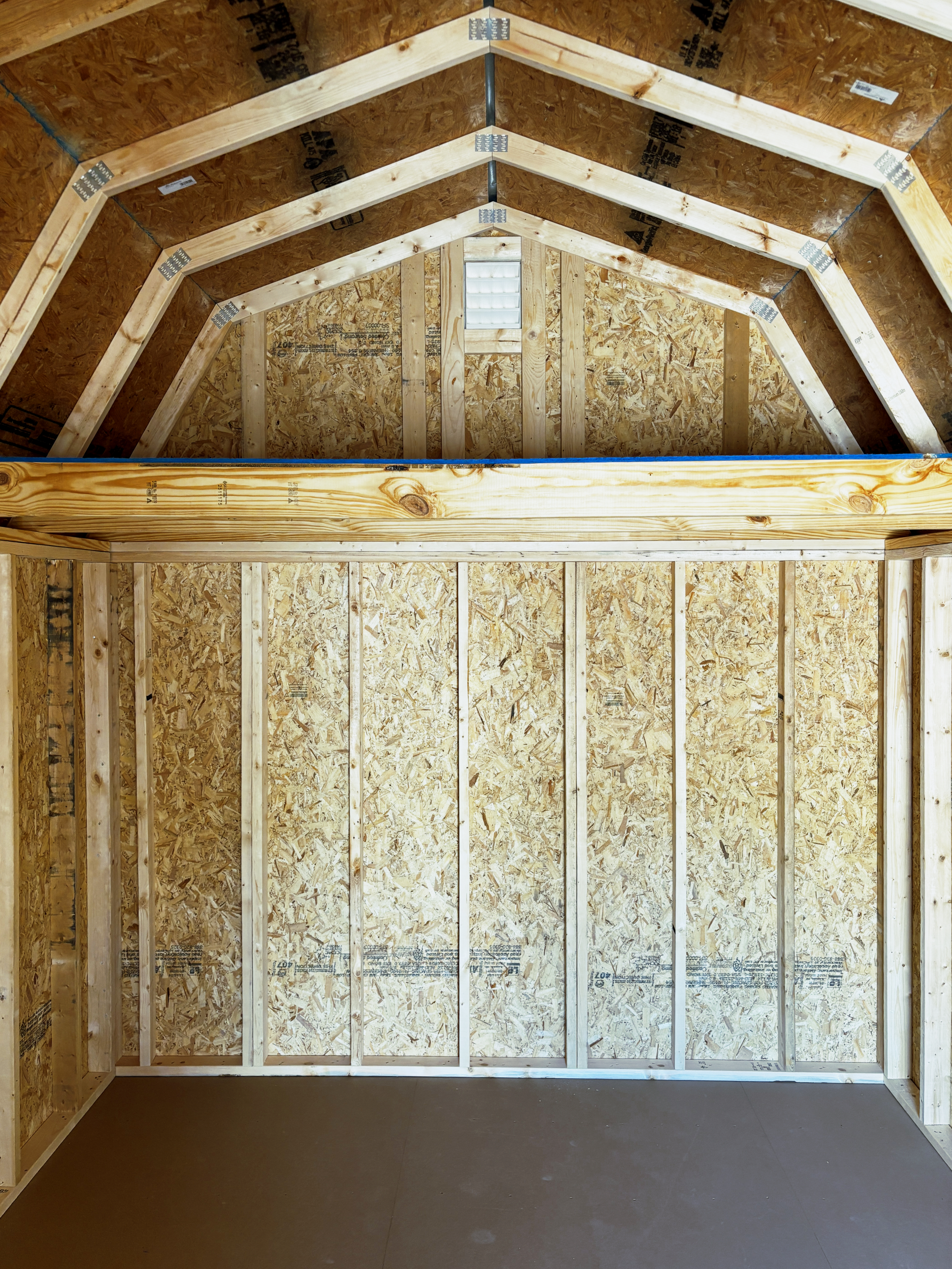 10x16 Lofted Barn Storage Shed – Rent-to-Own Available