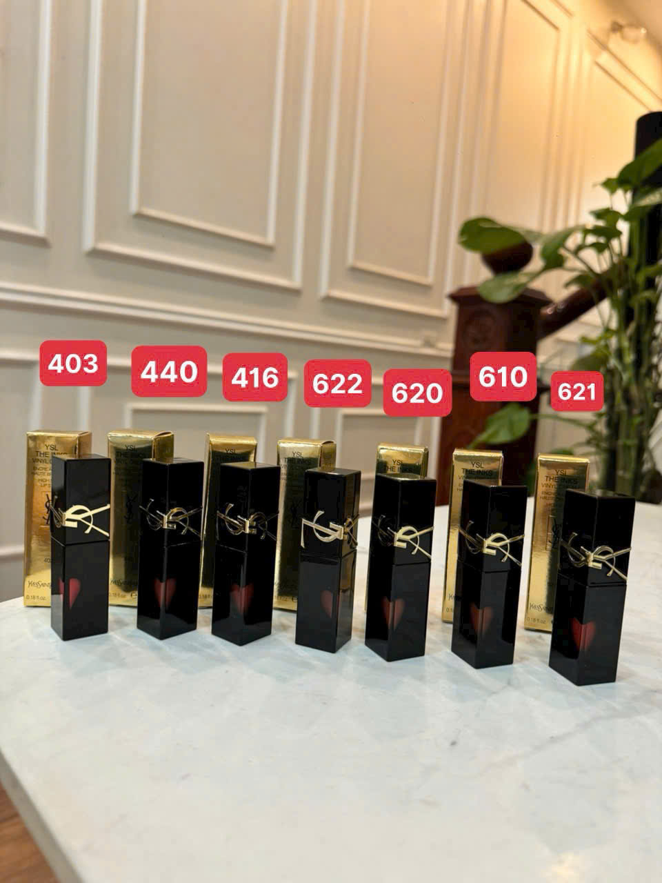 Son Kem Dưỡng Bóng YSL The Inks Vinyl Cream 2024