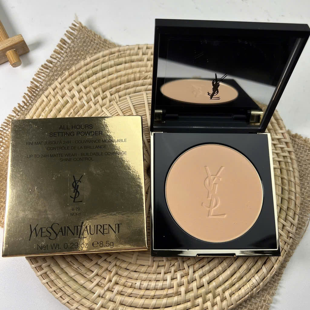 Phấn Phủ Nén YSL Encre de Peau All Hours Setting Powder Poudre 