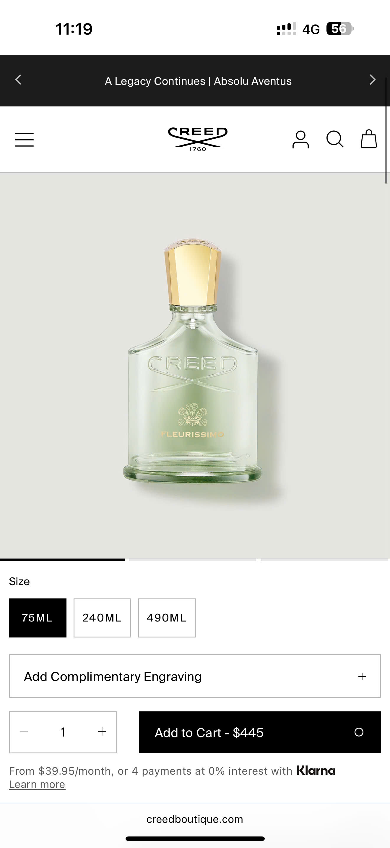 Nước Hoa Creed Fleurissimo 2025