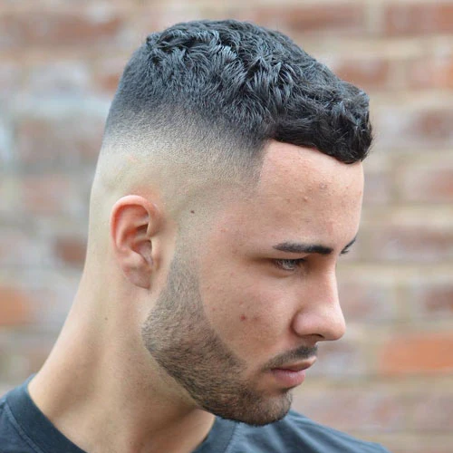 men's haircut