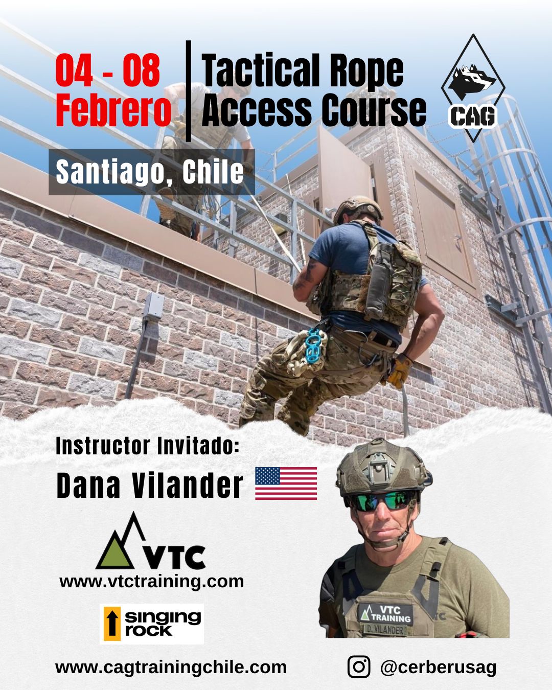 Tactical Rope Access Course