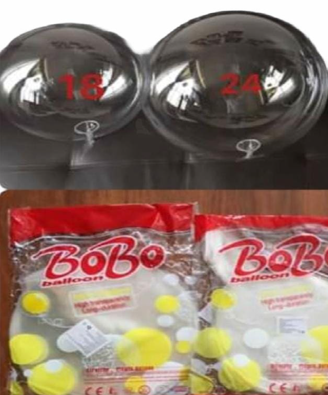 Globos Burbuja 24 pulgadas