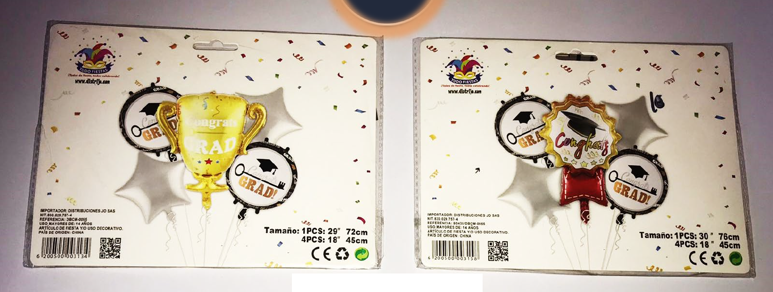 Globos de graduación Bouquet