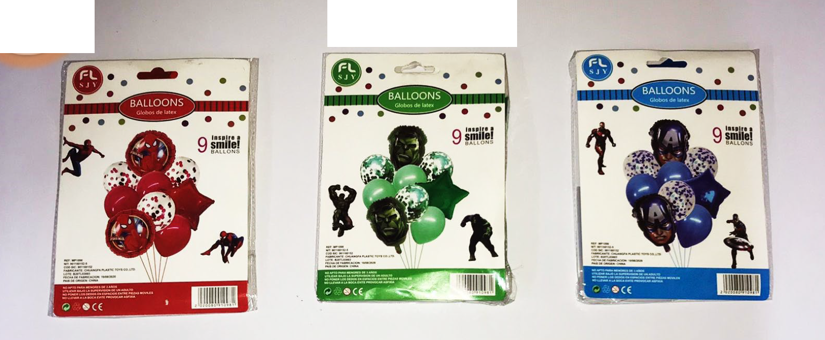 Globos de personajes Bouquet