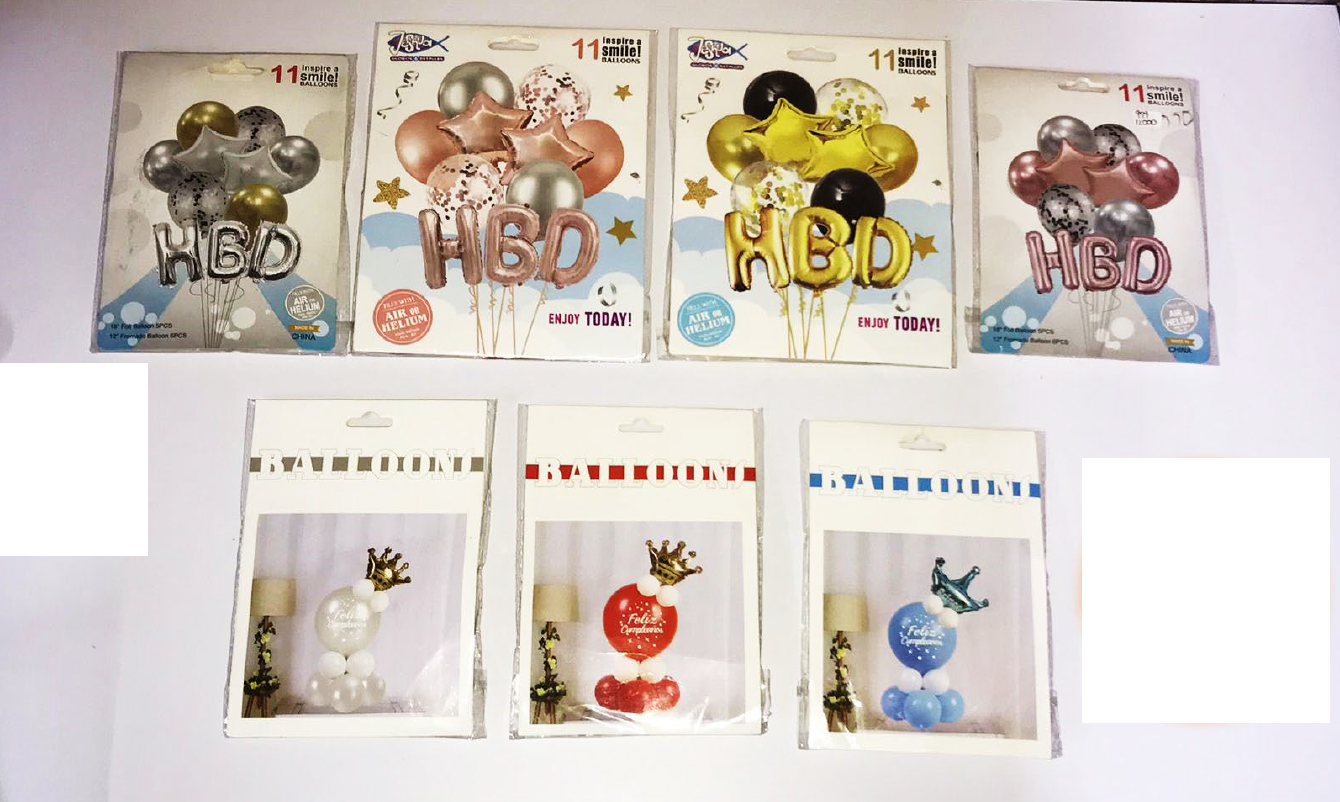 Kits de globos de cumpleaños Bouquet