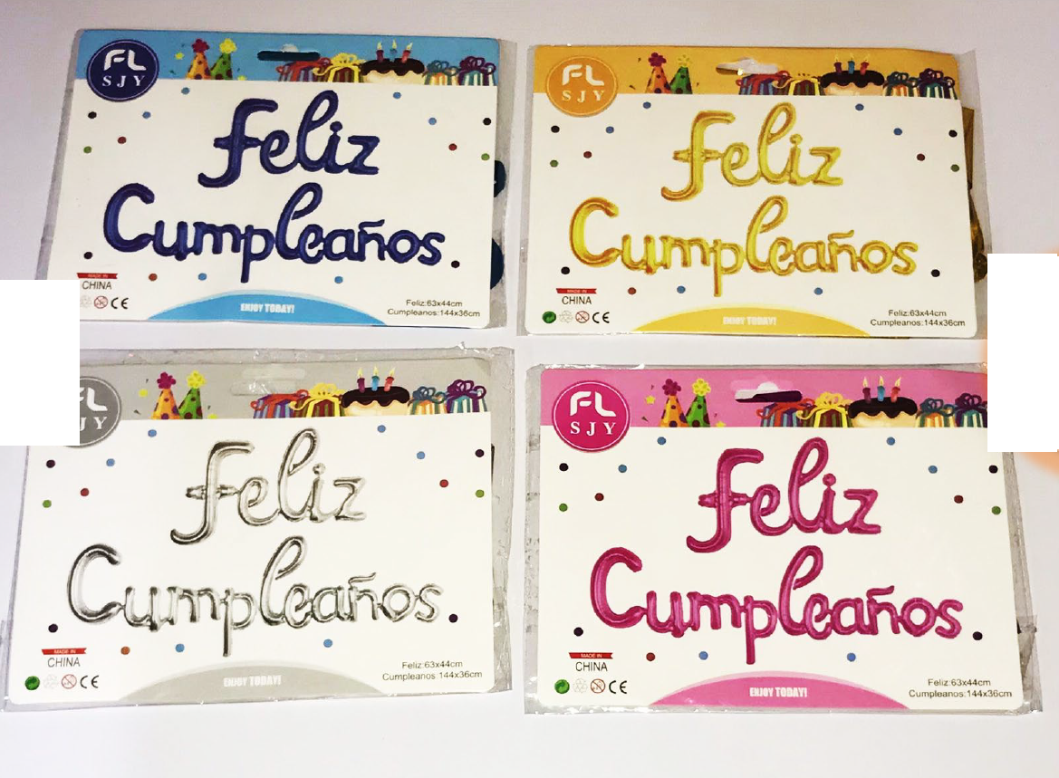 Decoraciones de 'Feliz Cumpleaños' Bouquet
