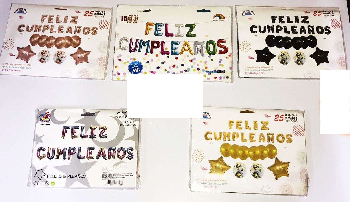 Kits de decoración de cumpleaños Bouquet