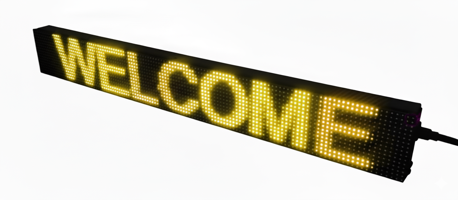 Programmable LED Display (4x0.5)sqft