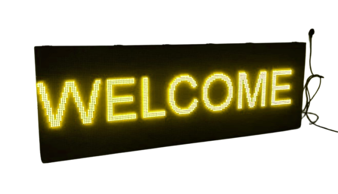 Programmable LED Display (5x1.5)sqft