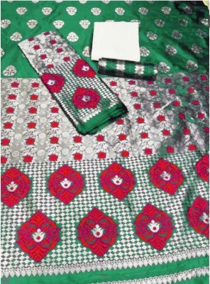 Vm Selling Hub Woven Saree