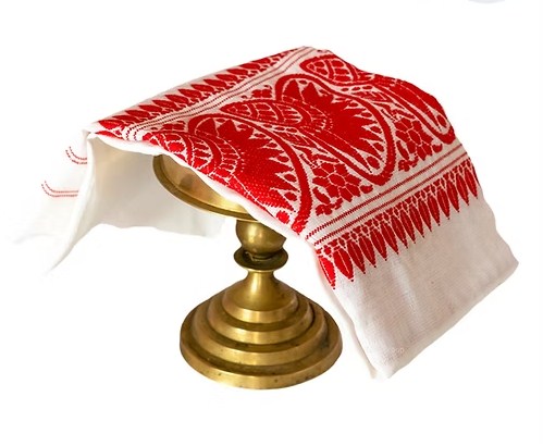 Assamese Gamosa - Single Flower