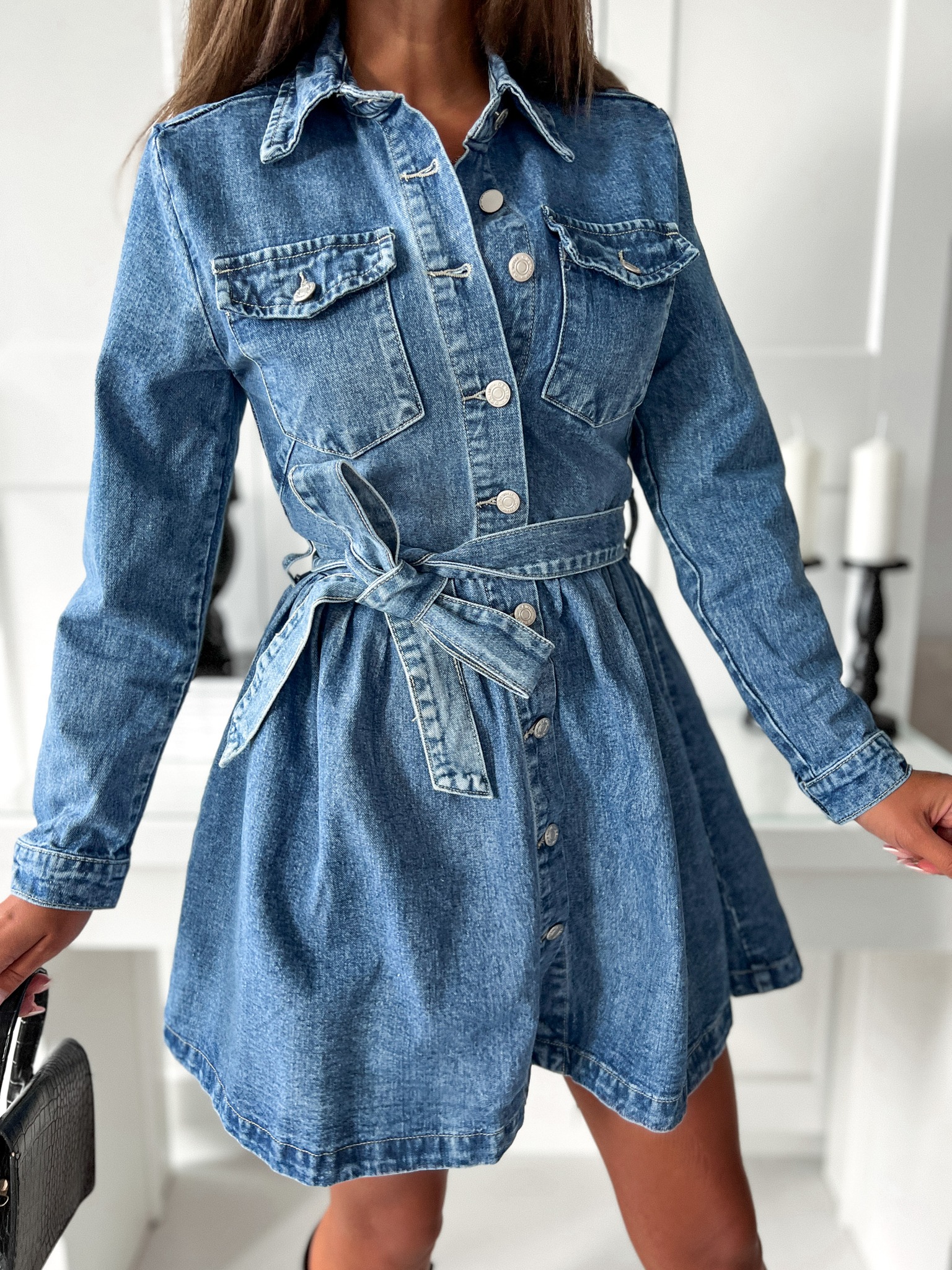  Džinsinė suknelė SORELLA Mėlyna