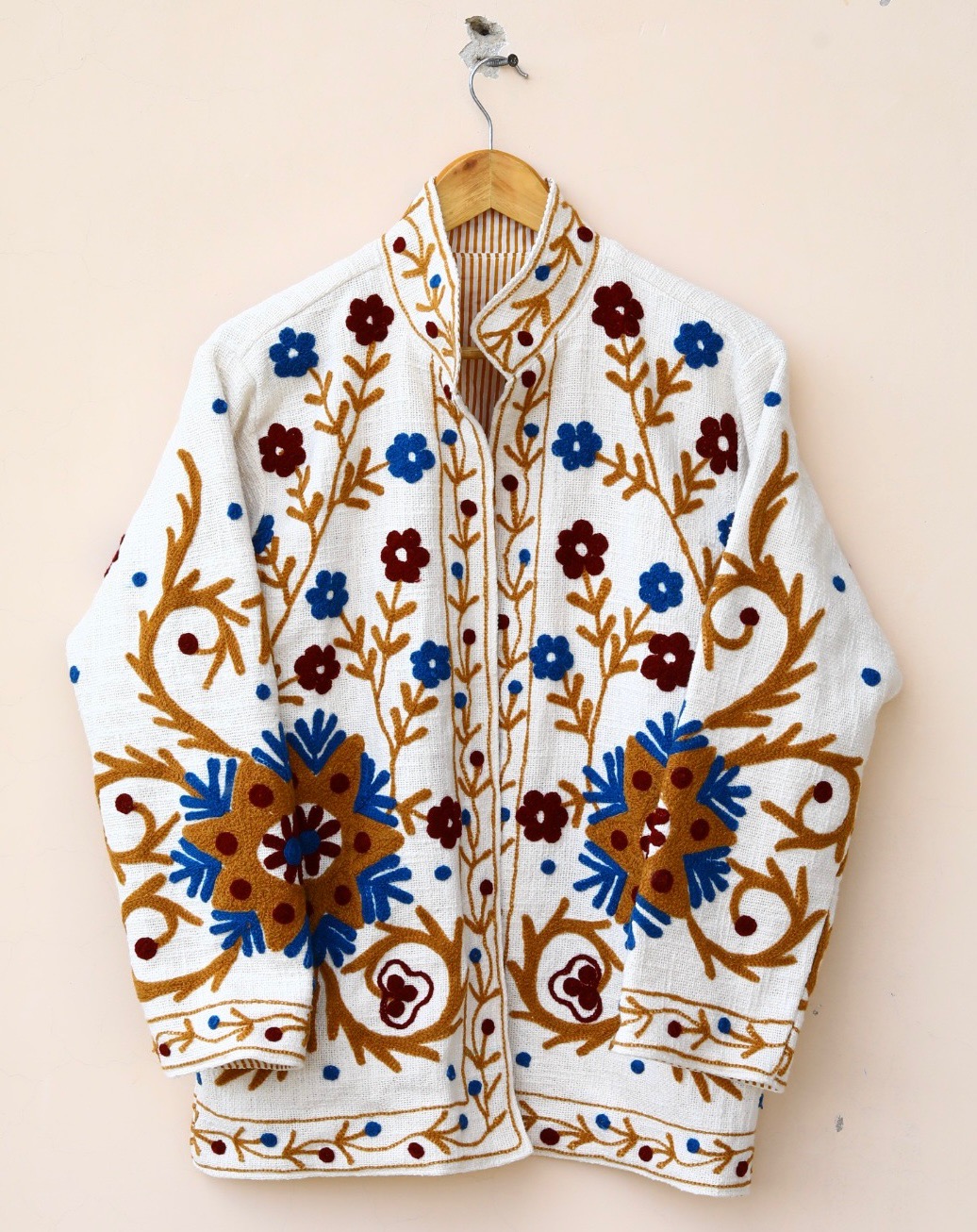 Suzani Floral Embroidered Jacket