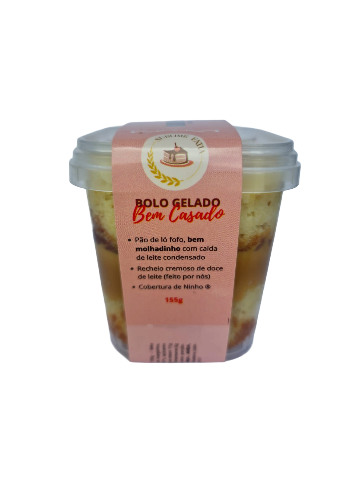Bolo de Pote Bem Casado 150gr