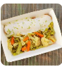 Panqueca recheada de frango cremoso ao molho bechamel 300gr