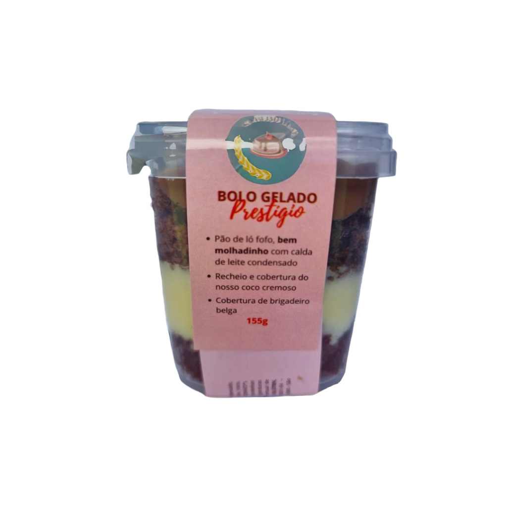 Bolo de Pote de Prestigio 150gr